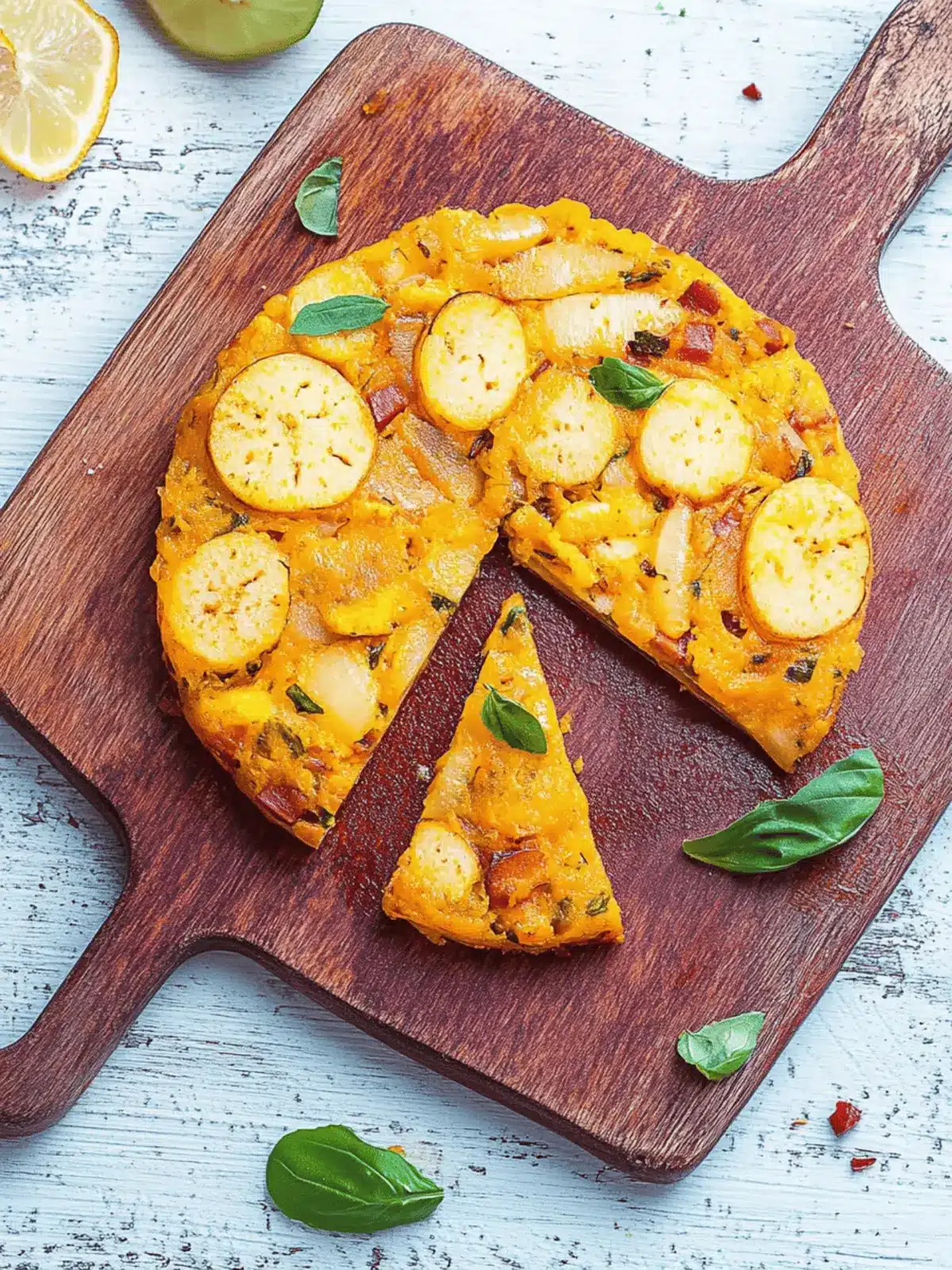 Vegane Spanische Tortilla