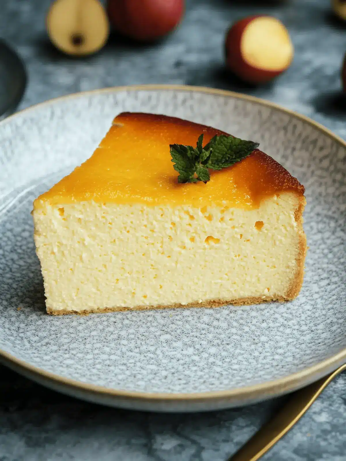 Käsekuchen ohne Boden