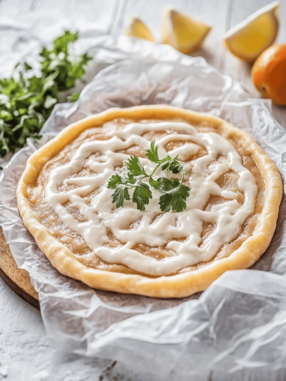 Langos from the hot air fryer