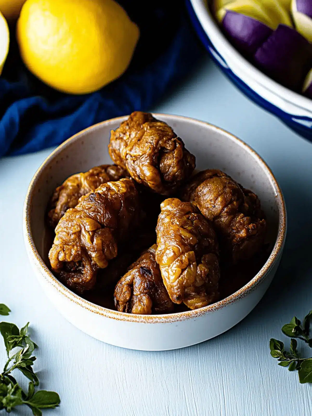 Zarte Rinderrouladen mit Gemüsefüllung