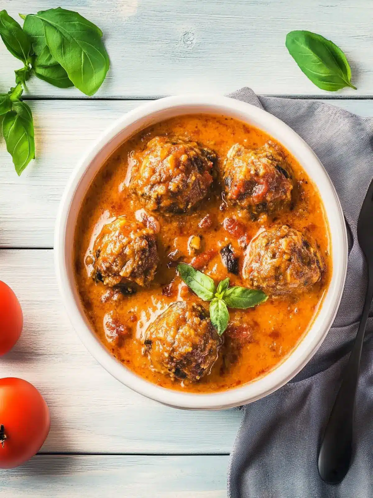 Linsenbällchen in Kokos-Currysoße: pikant, sättigend, lecker