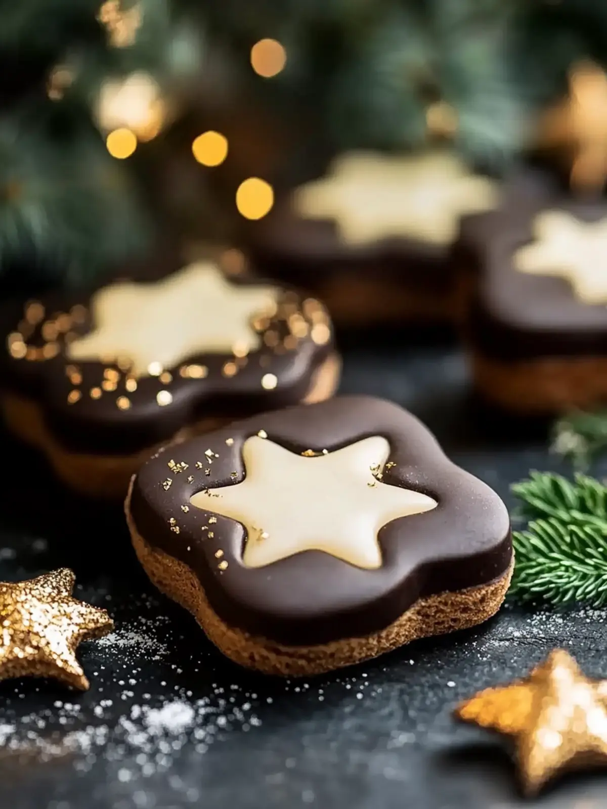 Schokokekse für Weihnachten