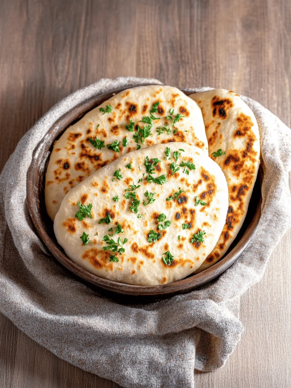 Pfannenbrot ohne Hefe