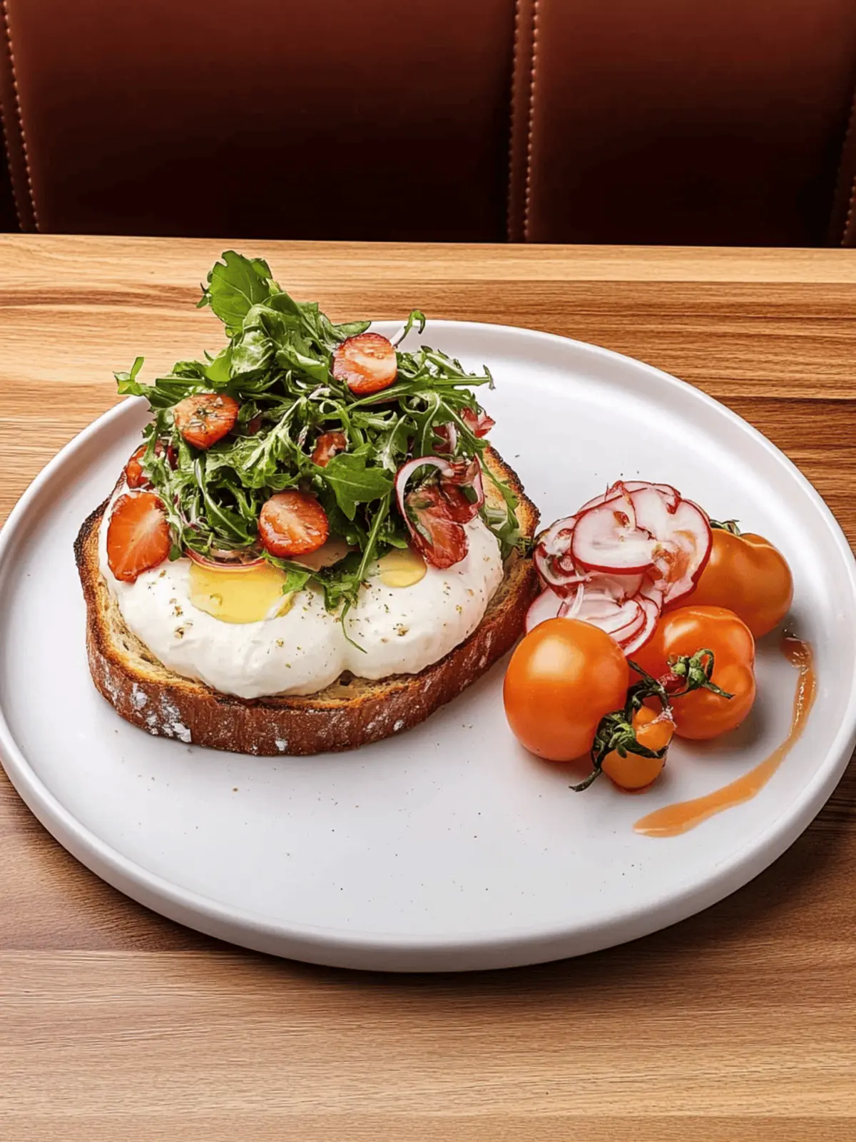 Avocado Burrata Bruschetta