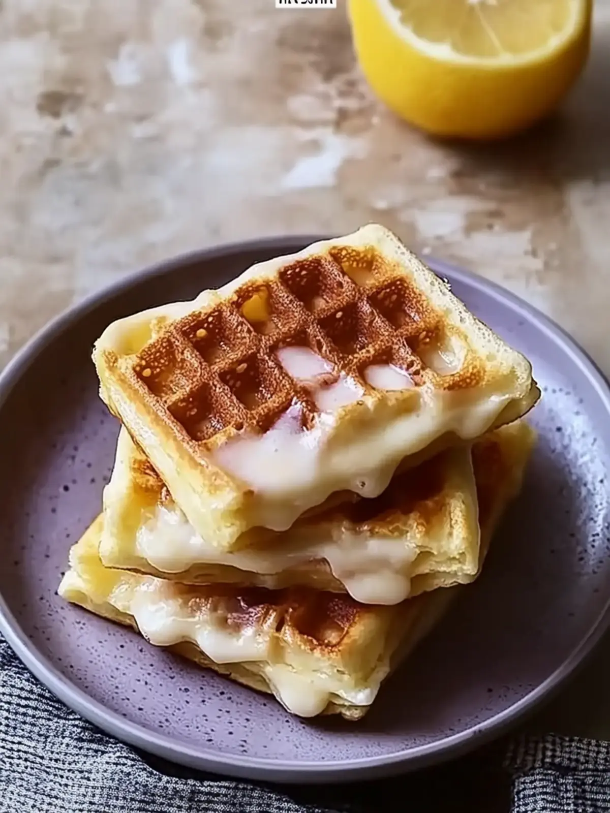 Herzhafte Waffeln mit Schinken und Käse einfach genießen