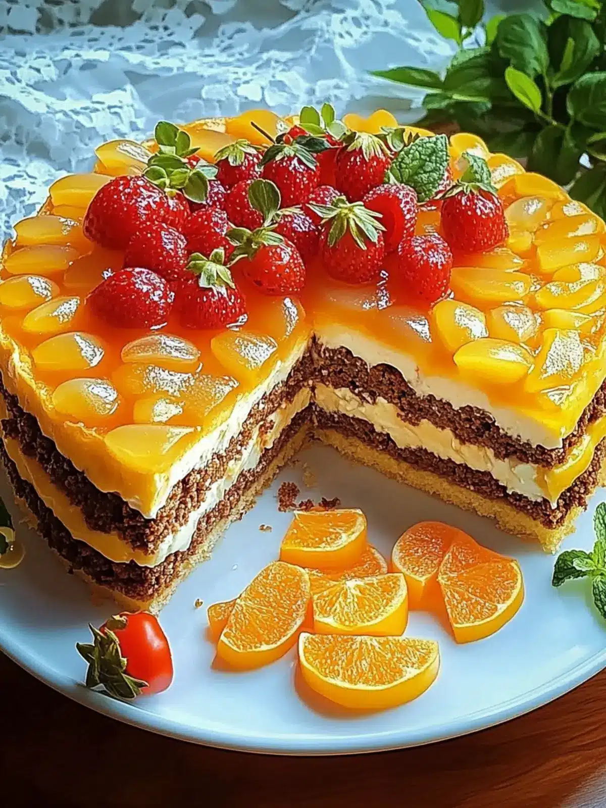 Käseburger-Torte