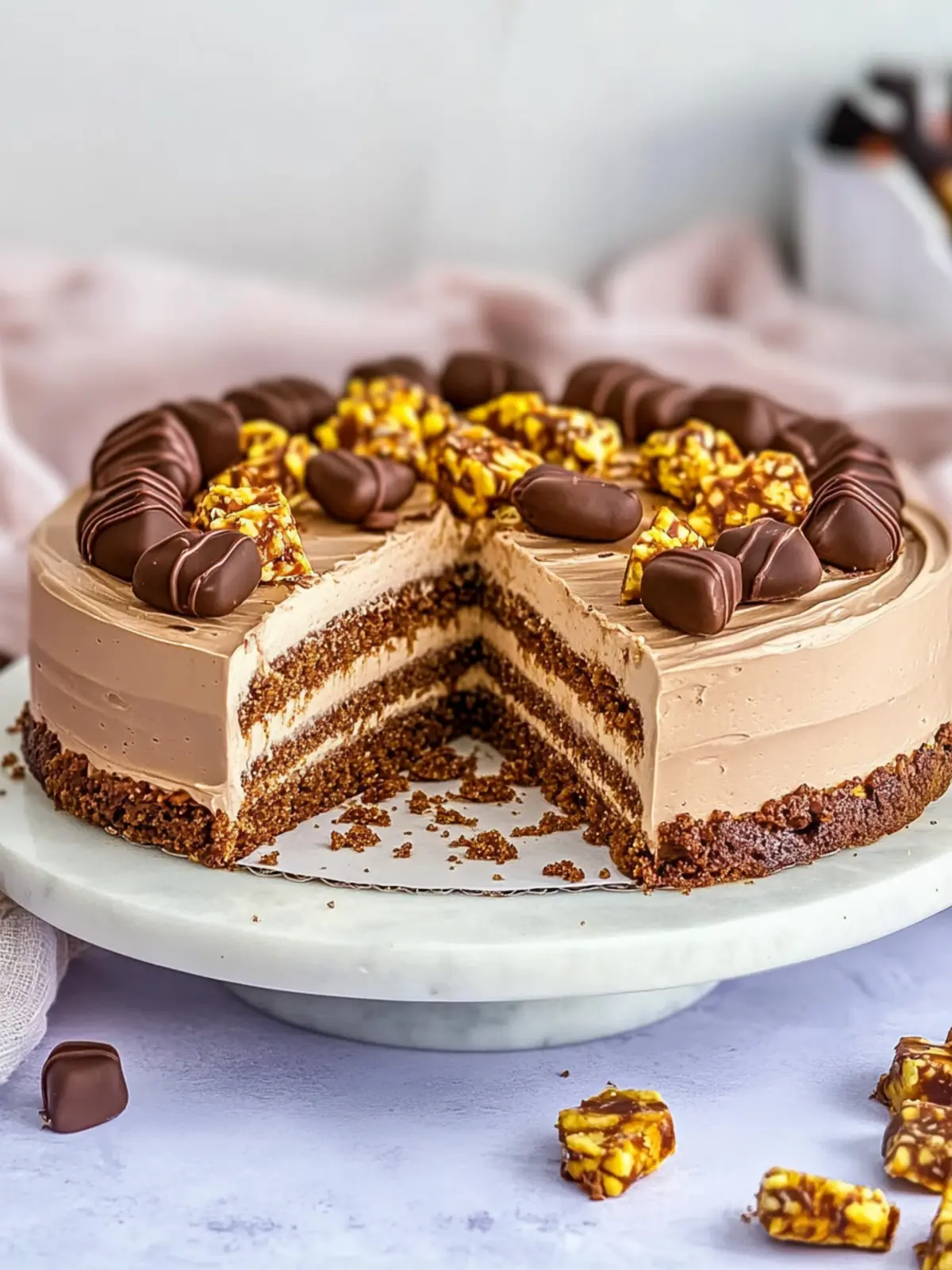 Kinder-Bueno-Torte mit Kinderschokoladen-Creme
