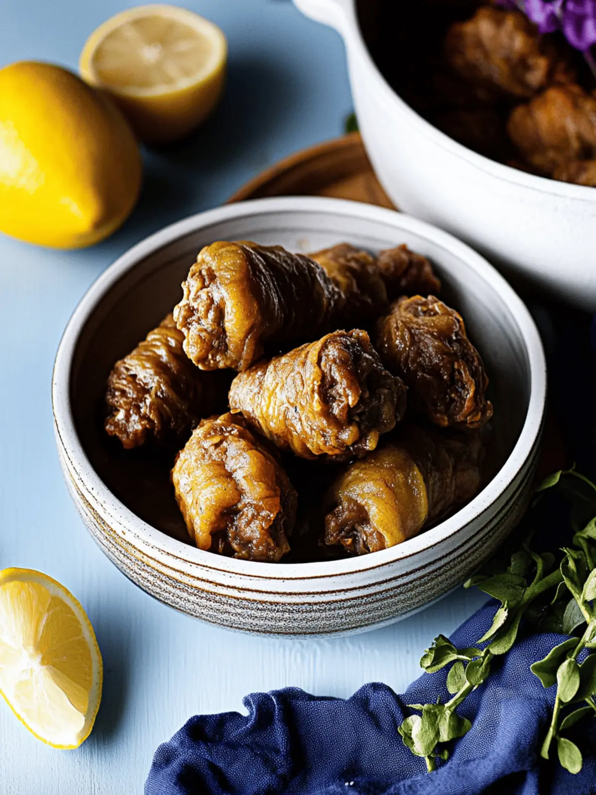 Zarte Rinderrouladen mit Gemüsefüllung