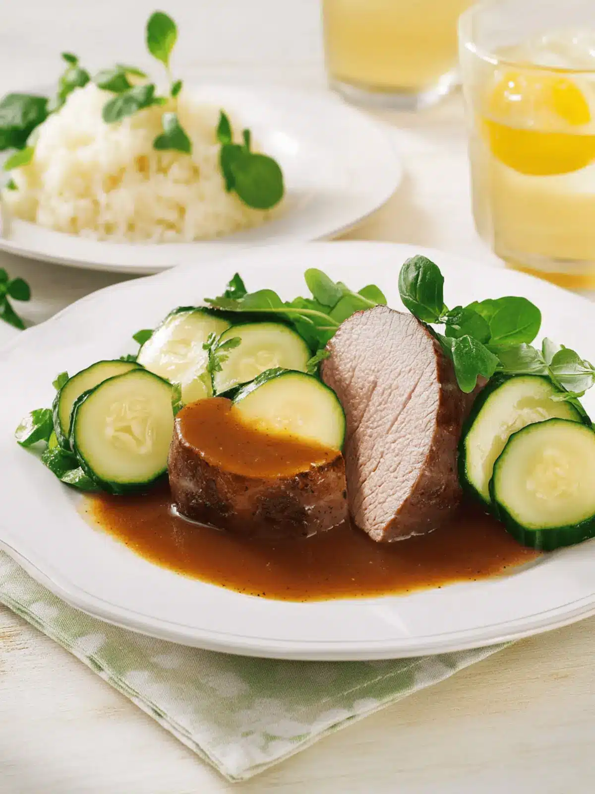 Sonniger Schmorbraten mit reichlich Sauce