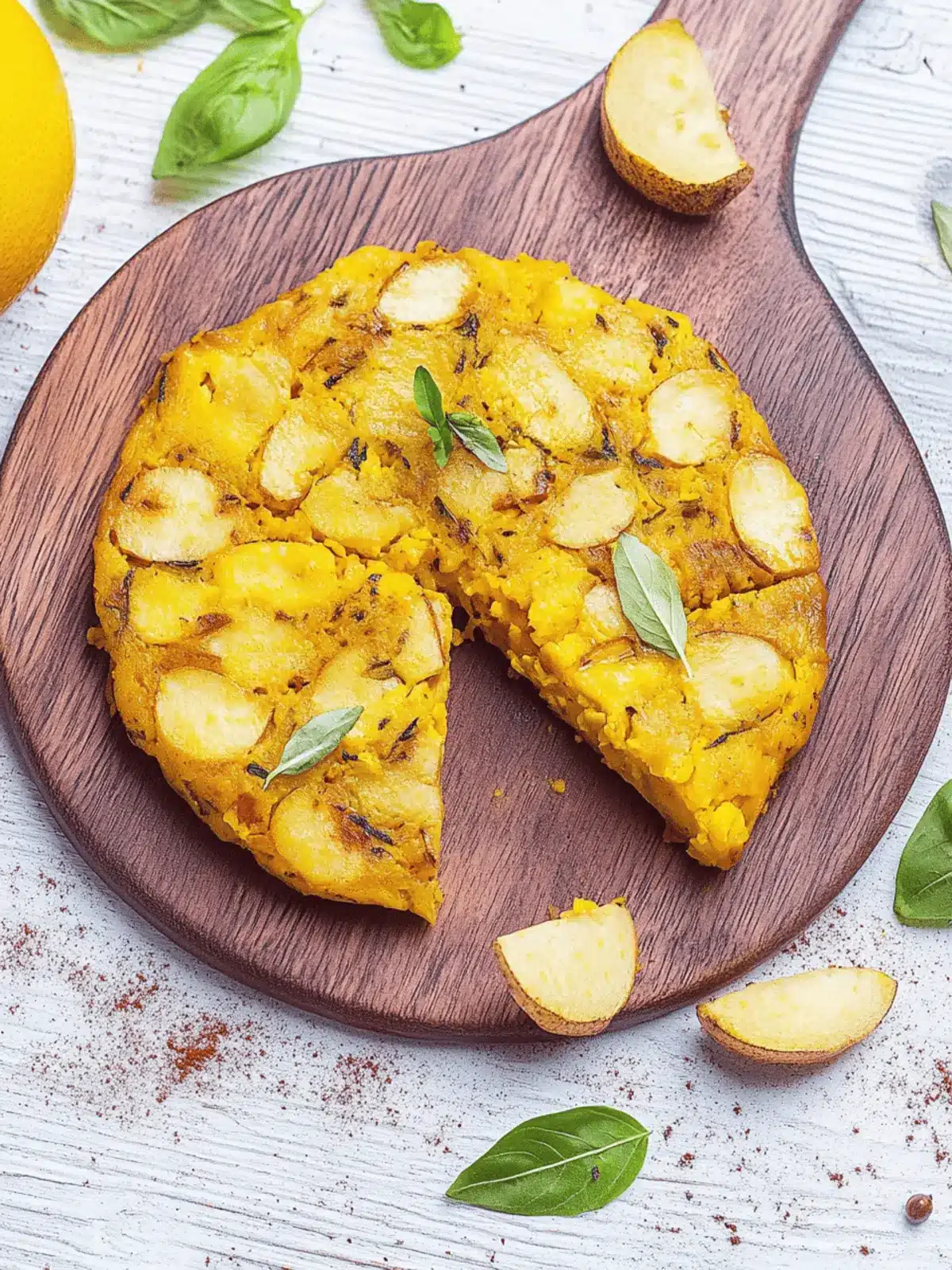 Vegane Spanische Tortilla