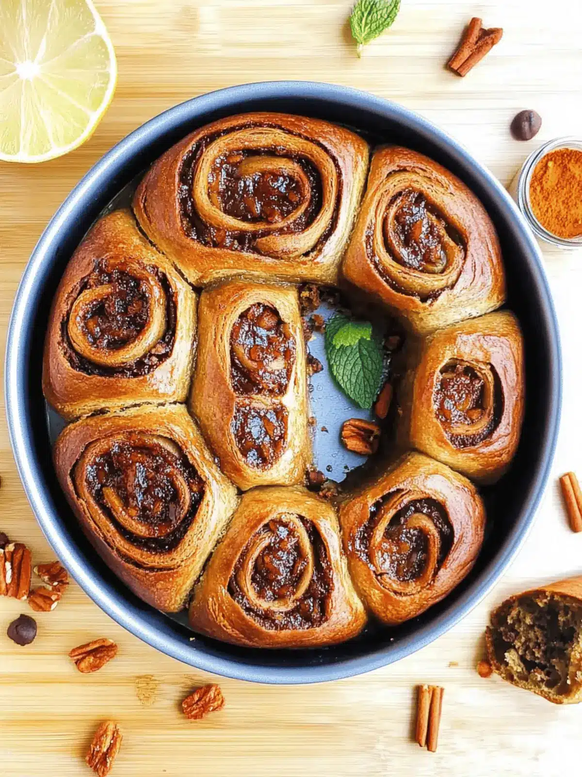 Vegane Zimtschnecken