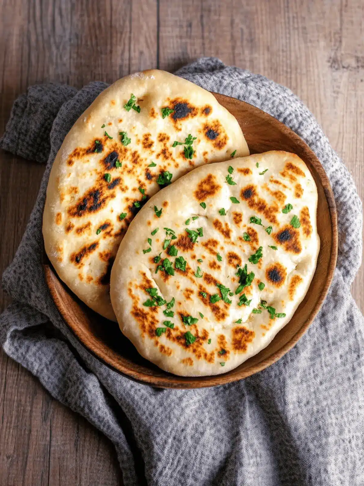 Pfannenbrot ohne Hefe