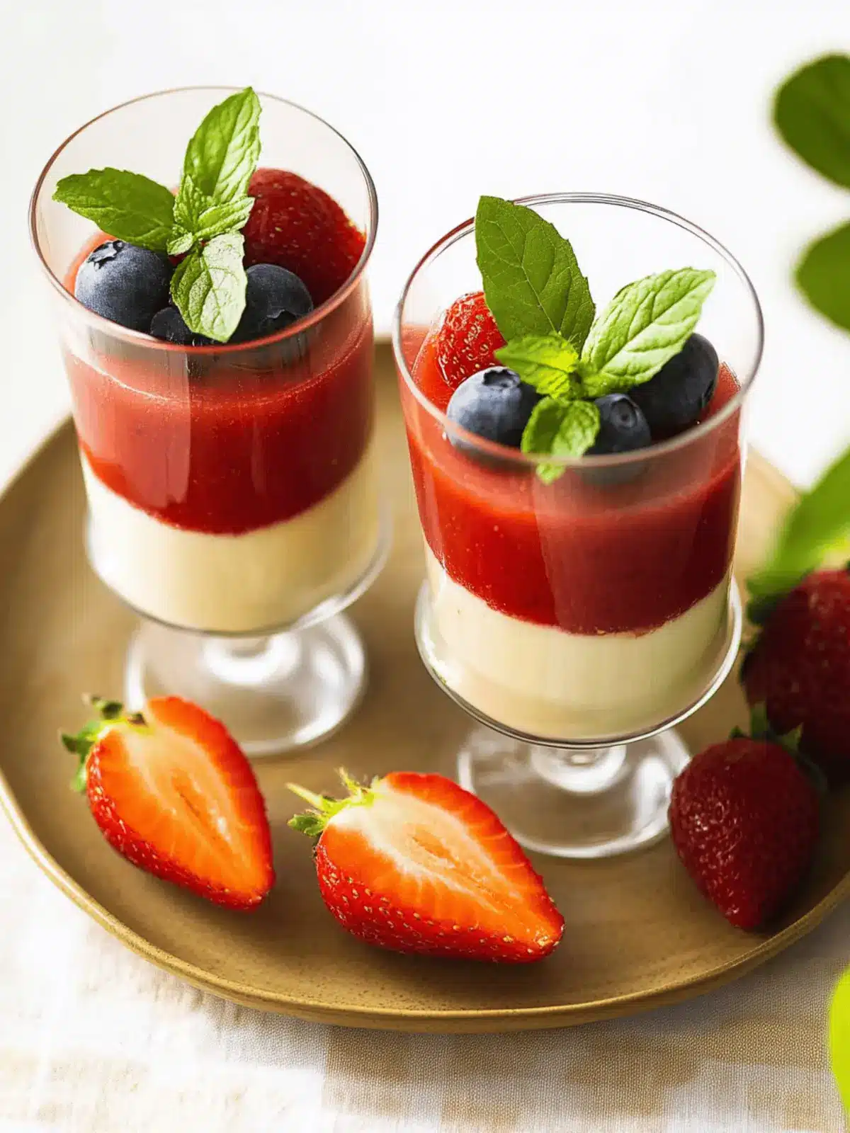 Zimt Panna Cotta ohne Gelatine