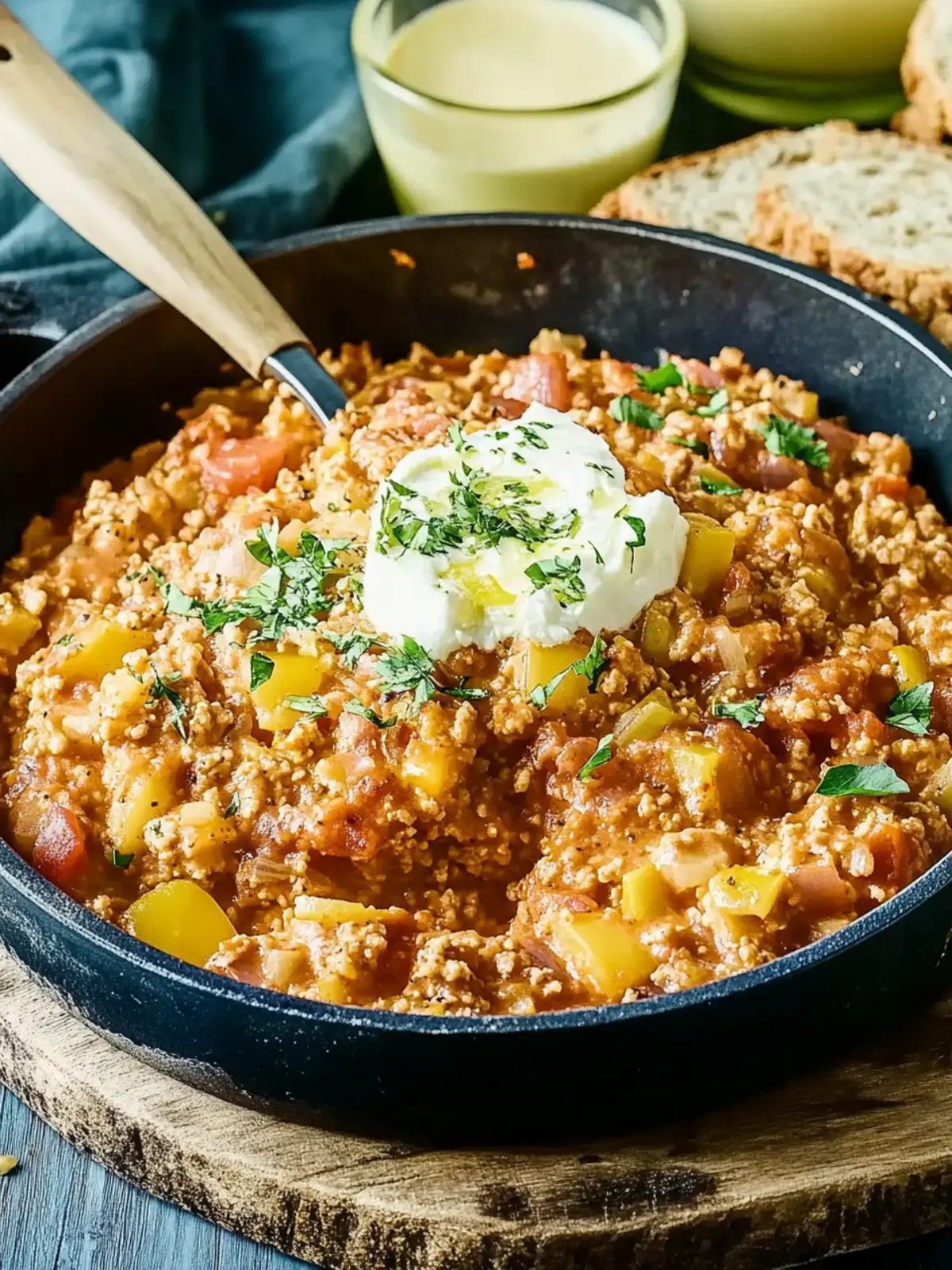 Goldener Zwiebel Butter Reis