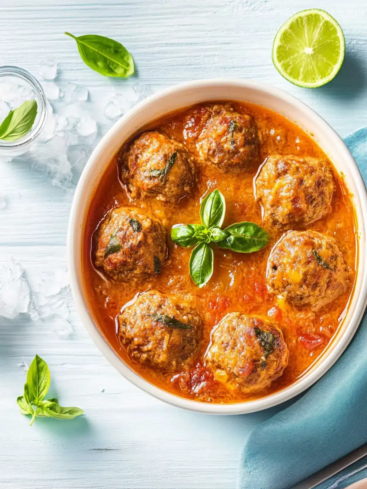 Linsenbällchen in Kokos-Currysoße: pikant, sättigend, lecker