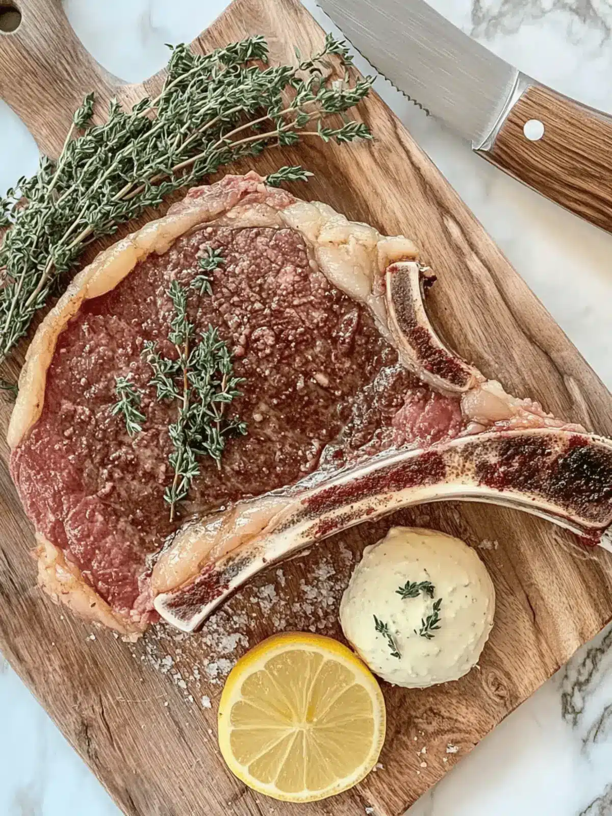 Pfannengebratenes Ribeye-Steak