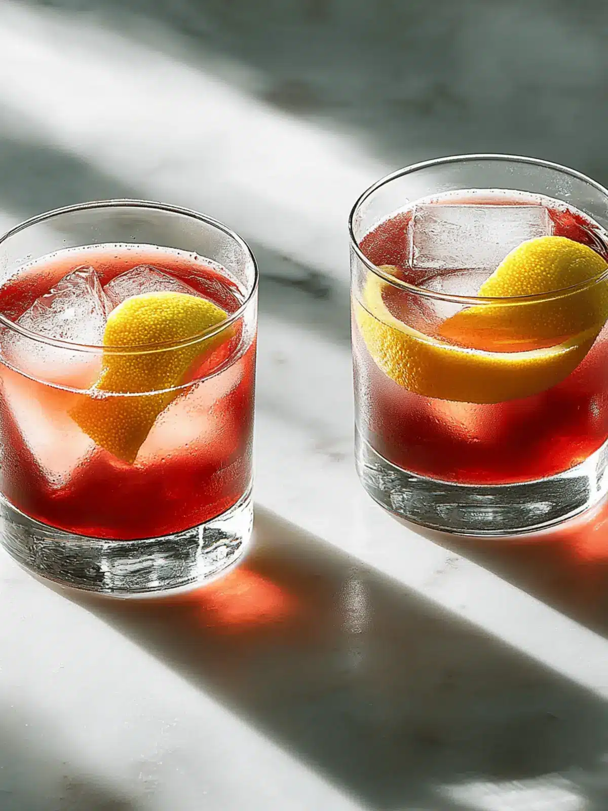 Limoncello Negroni