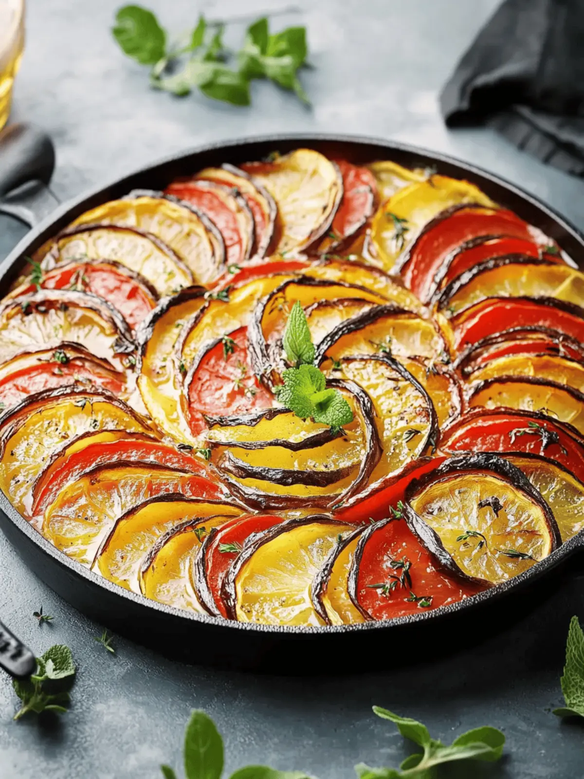 Ratatouille mit Gemüse