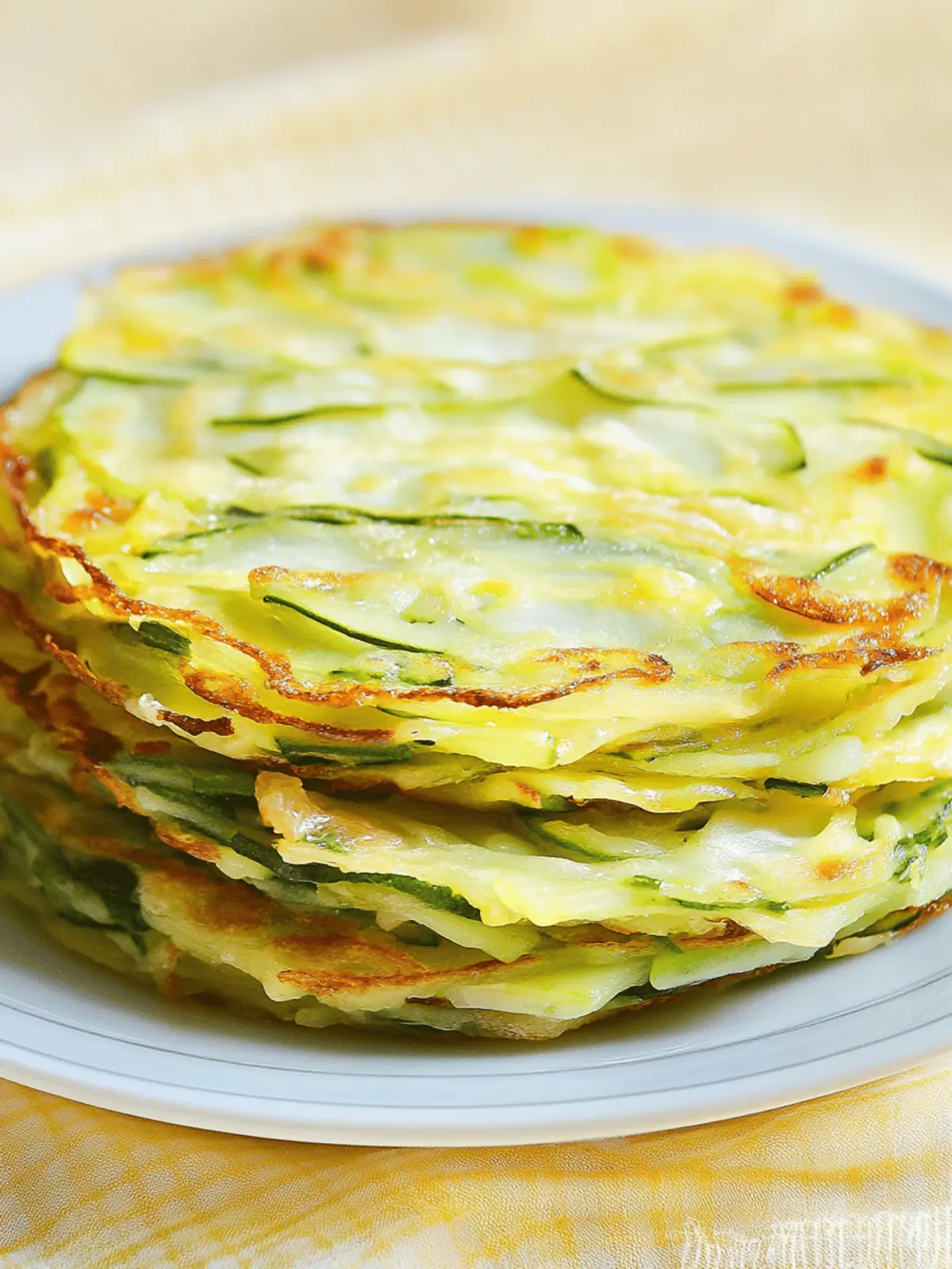 Zucchini-Frühstücks-Tortillas