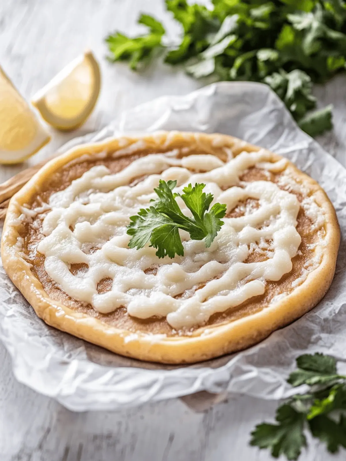 Langos from the hot air fryer