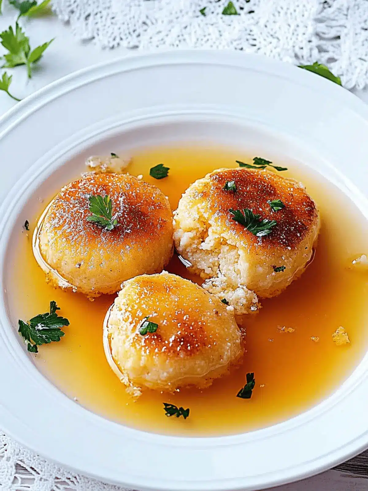 Traditional Kaspressknödel Rezept mit Bergkäse und Kräutern