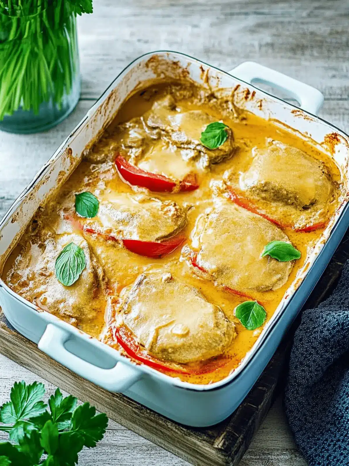 Hähnchenbrustfilets aus dem Backofen Rezept