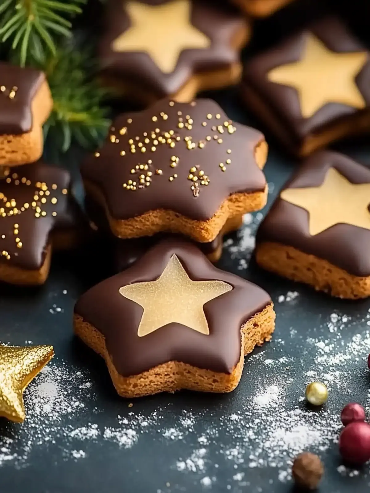 Schokokekse für Weihnachten