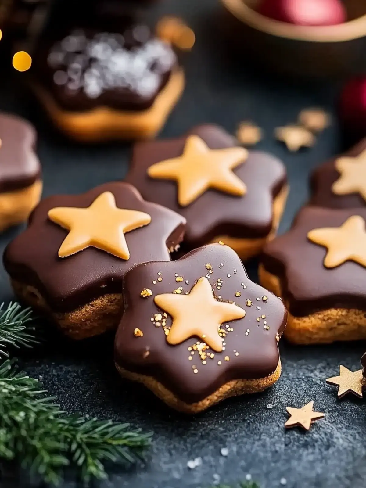 Schokokekse für Weihnachten