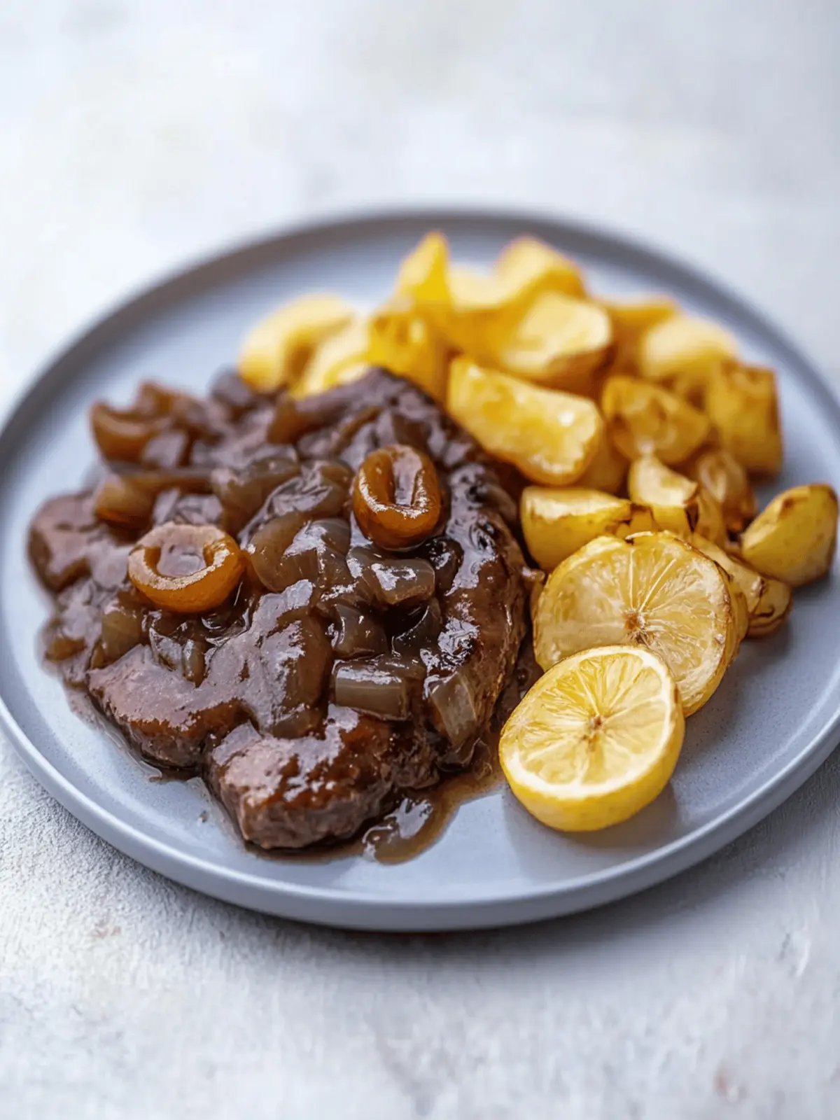 Veganer Braten mit Bohnen