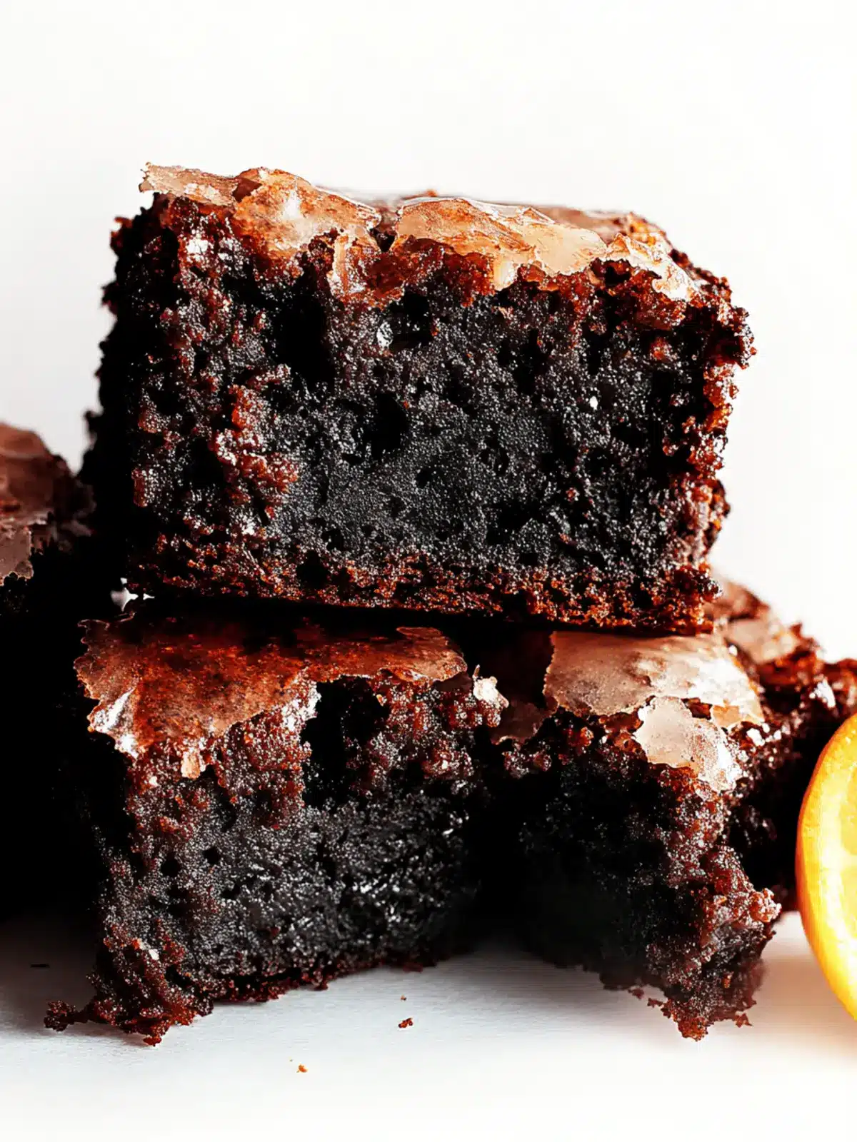 Reichhaltige glutenfreie Schokoladen-Zucchini-Brownies