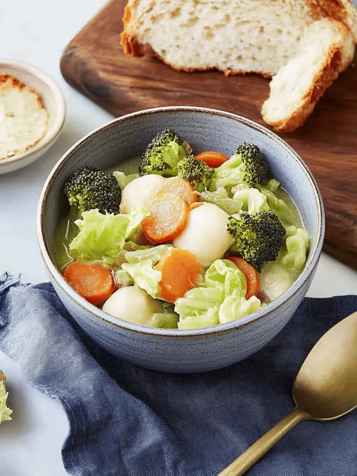 vegetarianer Wirsingeintopf