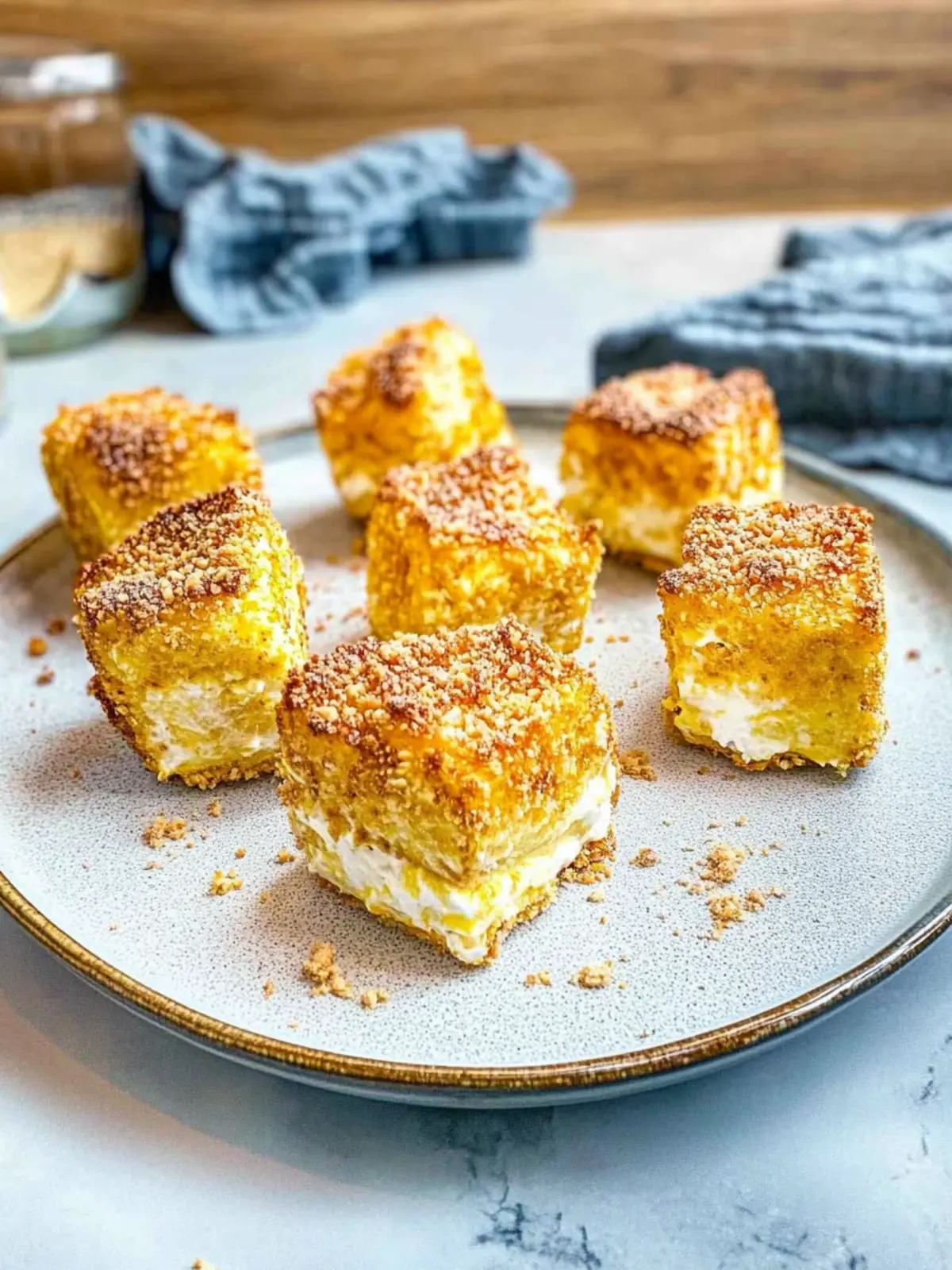 Feta-Häppchen aus der Heißluftfritteuse