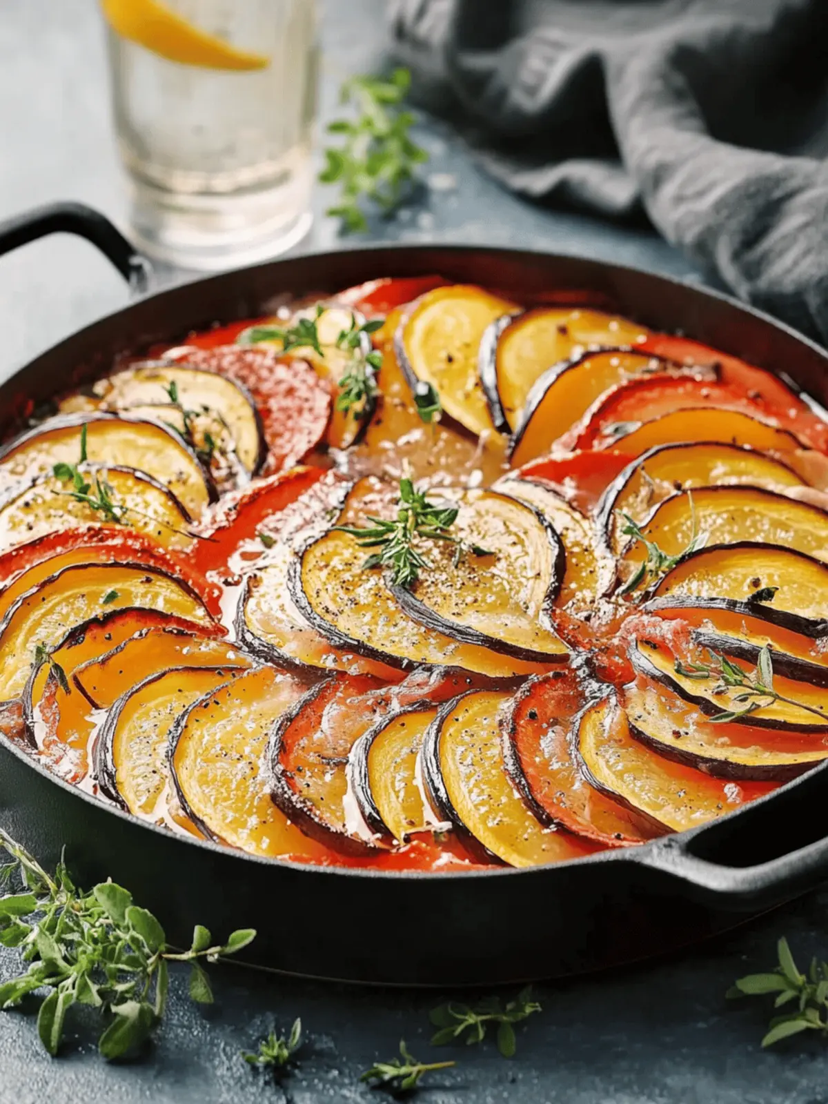 Ratatouille mit Gemüse