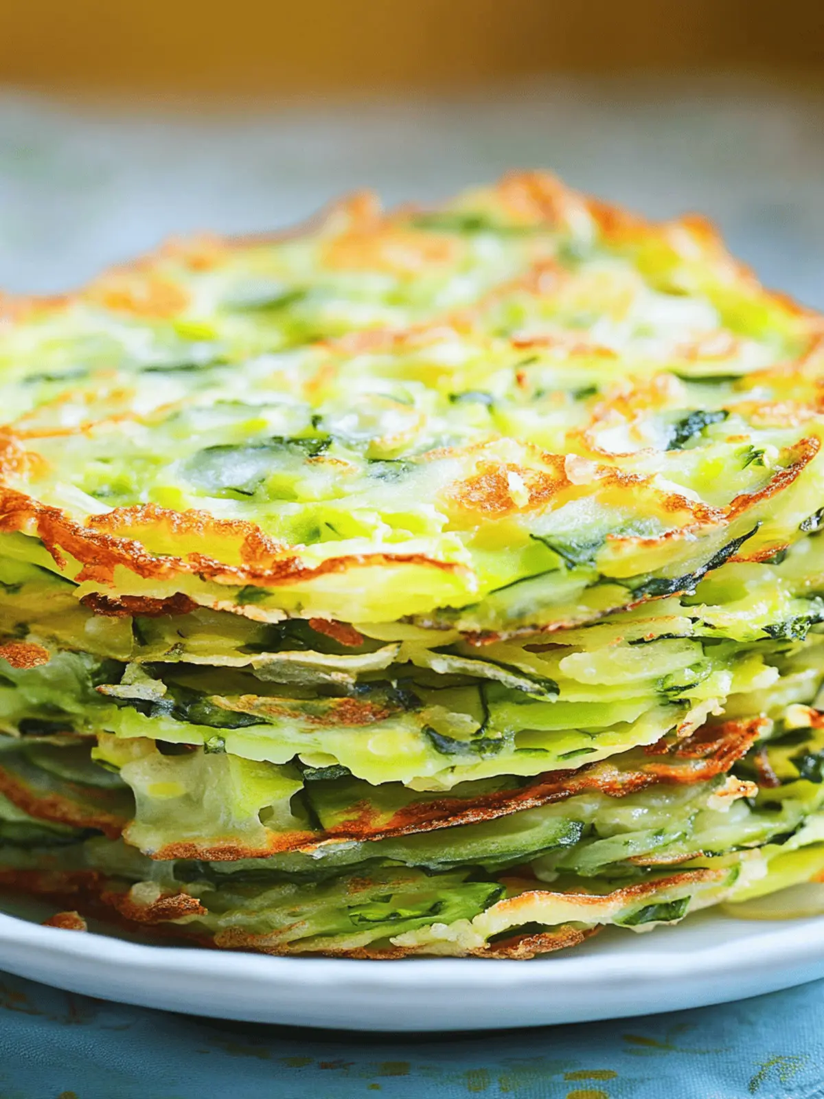 Zucchini-Frühstücks-Tortillas