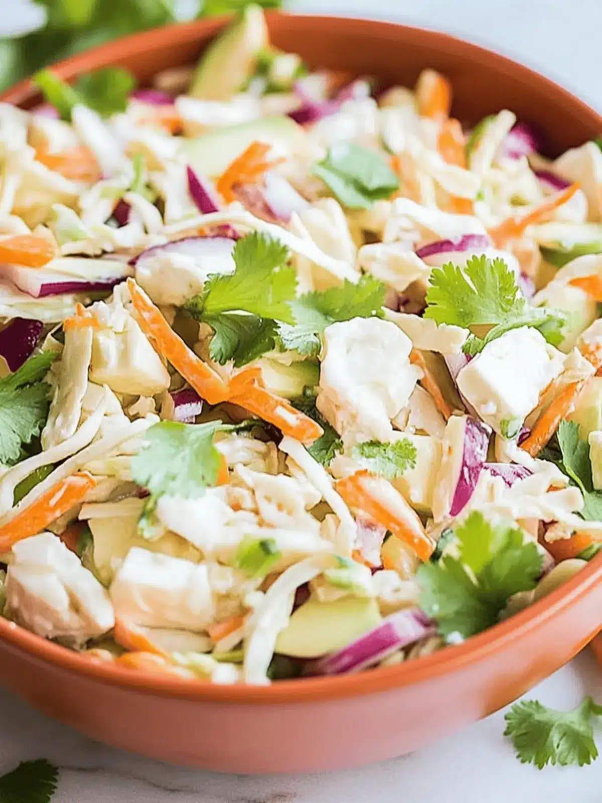 Hühnchen-Salat mit chinesischem Stil