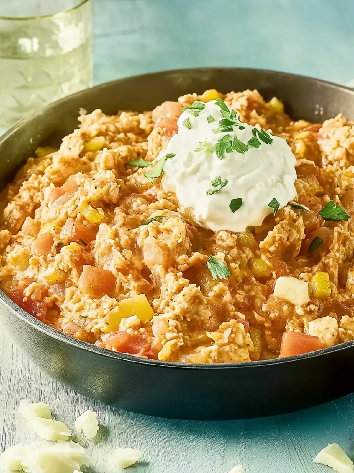 Goldener Zwiebel Butter Reis