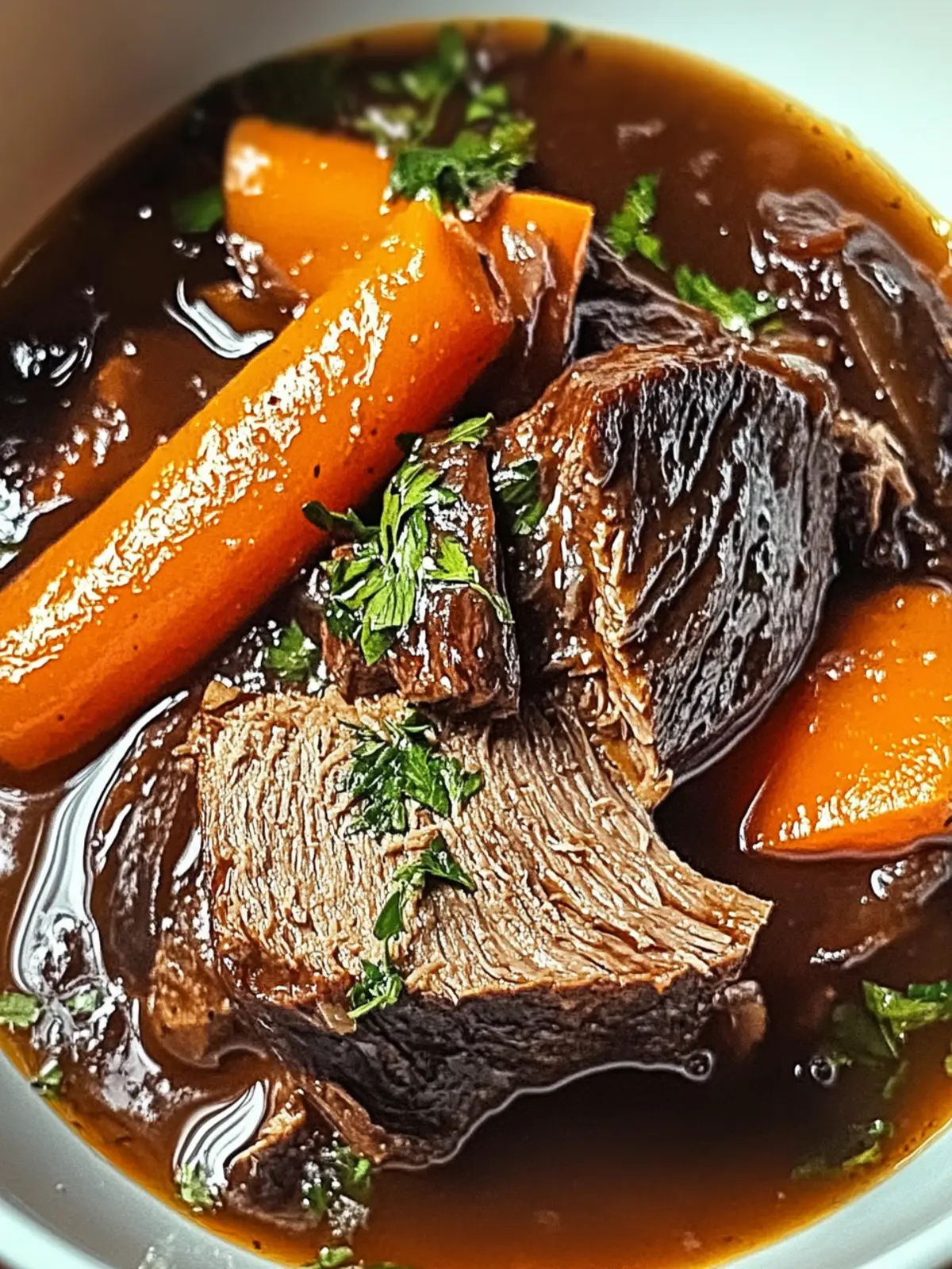 Red wine braised beef for your well-being