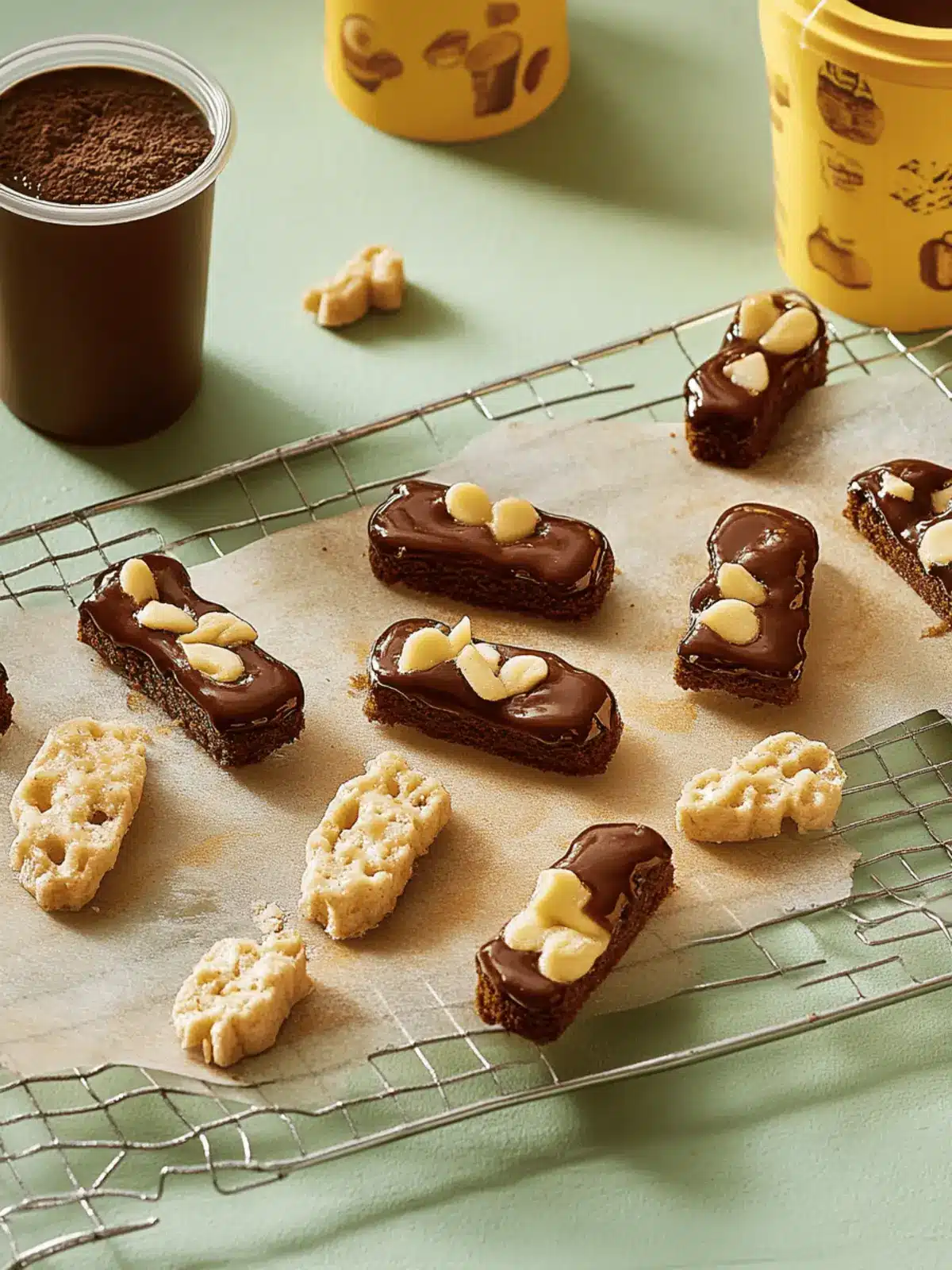 Gedrehte Nuss Plätzchen