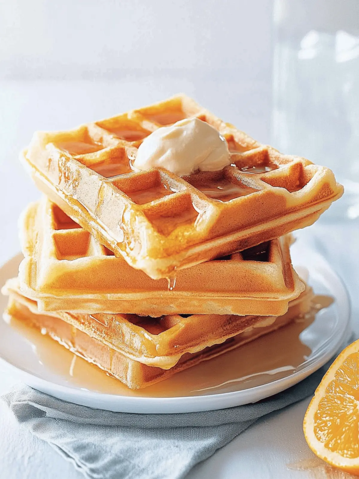 Buttermilch Waffeln