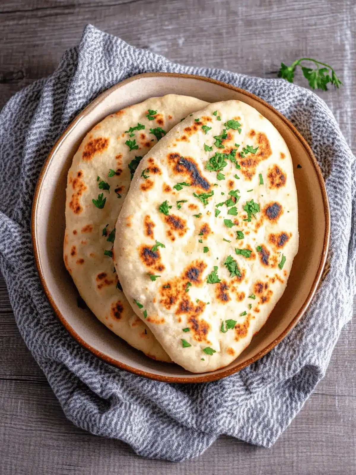 Pfannenbrot ohne Hefe