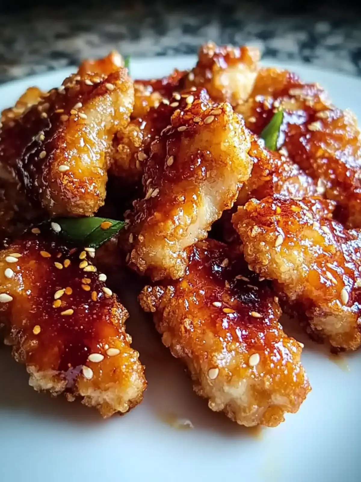 Honig-Knoblauch-Hühnchen