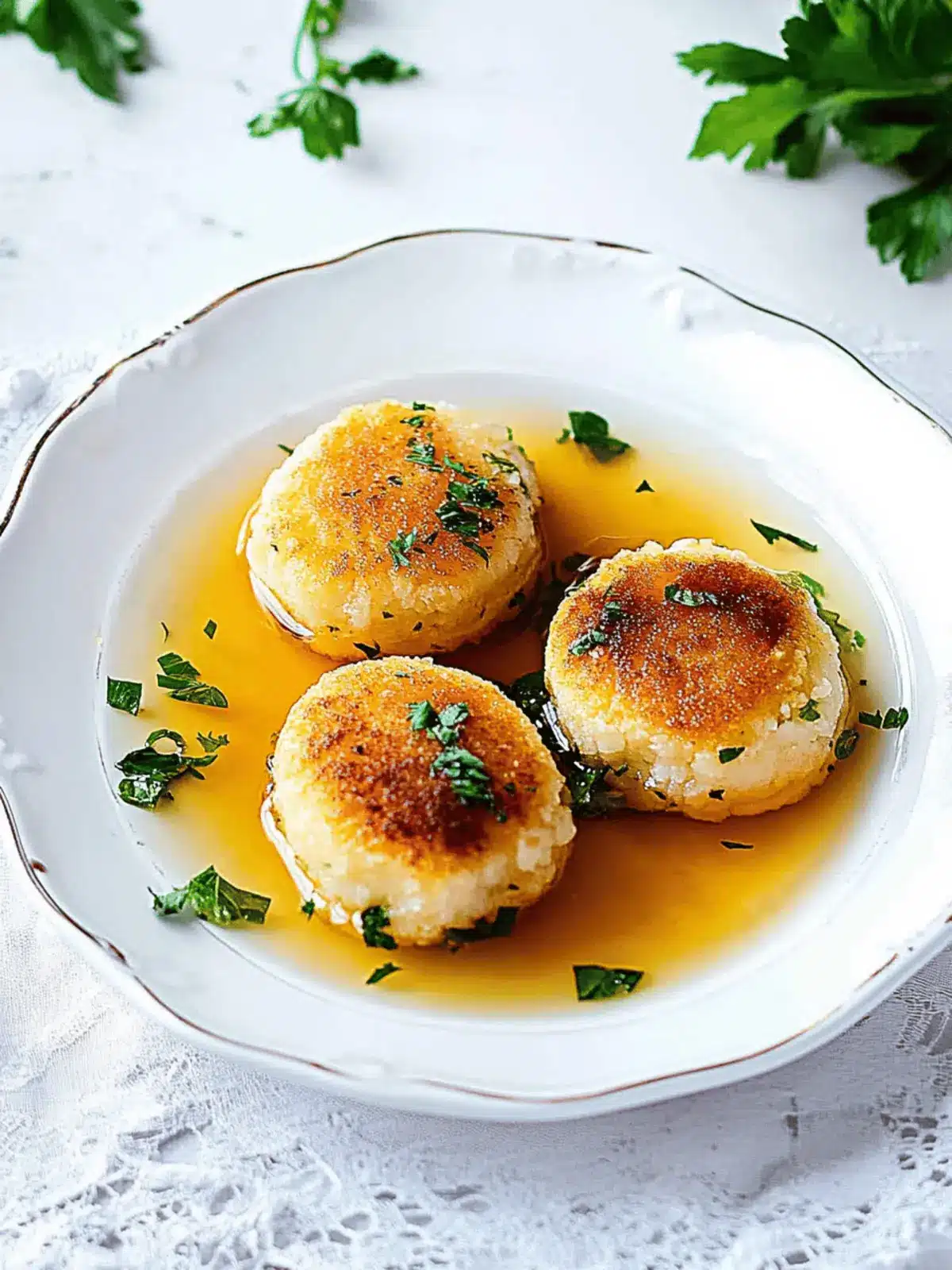 Traditional Kaspressknödel Rezept mit Bergkäse und Kräutern