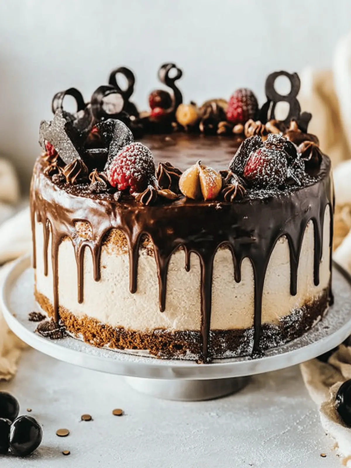 Fruchtige Lebkuchentorte