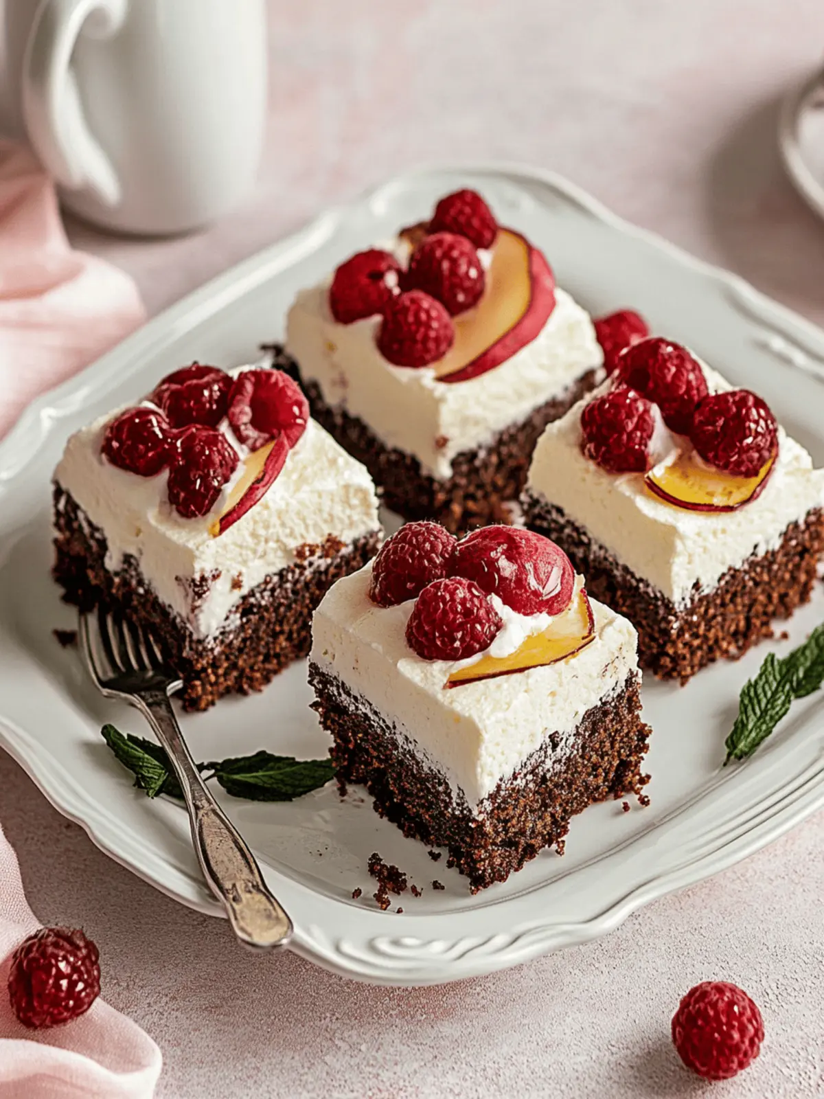 Simple vegan Black Forest cherry cake from the baking sheet