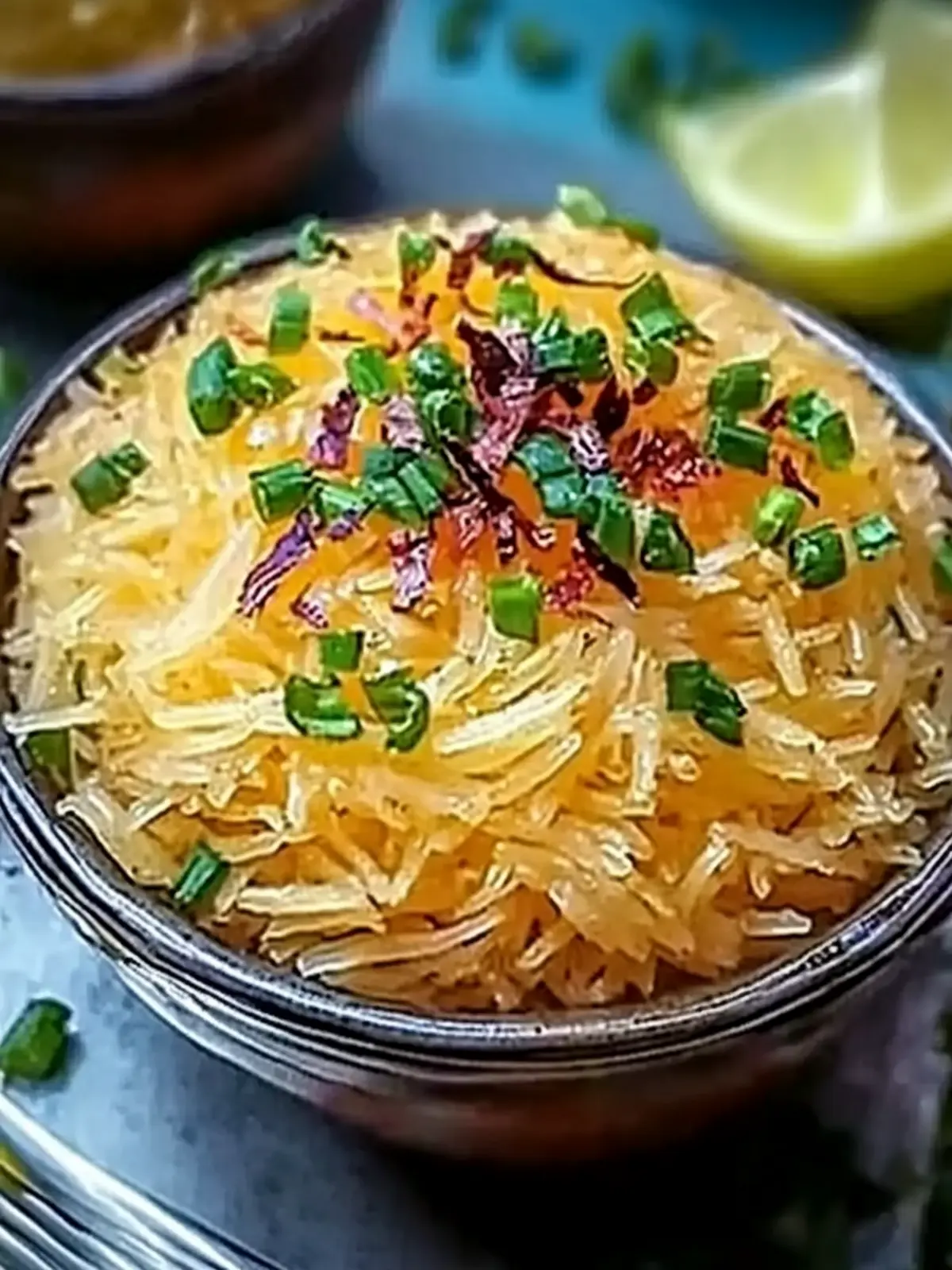 Goldener Zwiebel Butter Reis