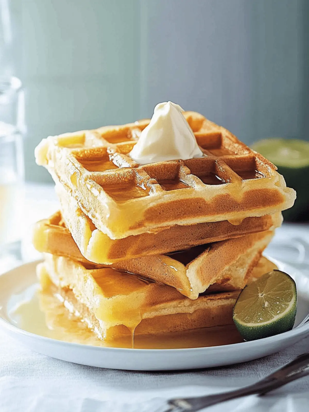 Buttermilch Waffeln