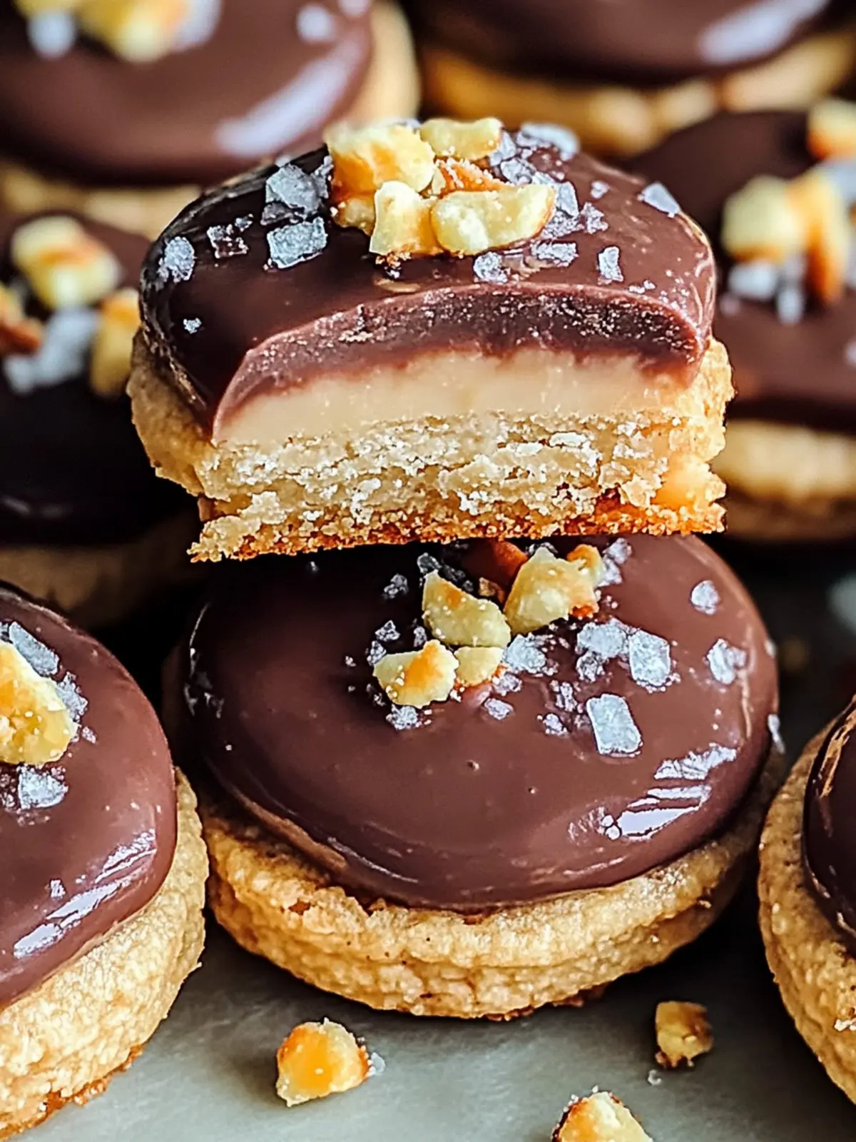 Beste Nougat-Plätzchen