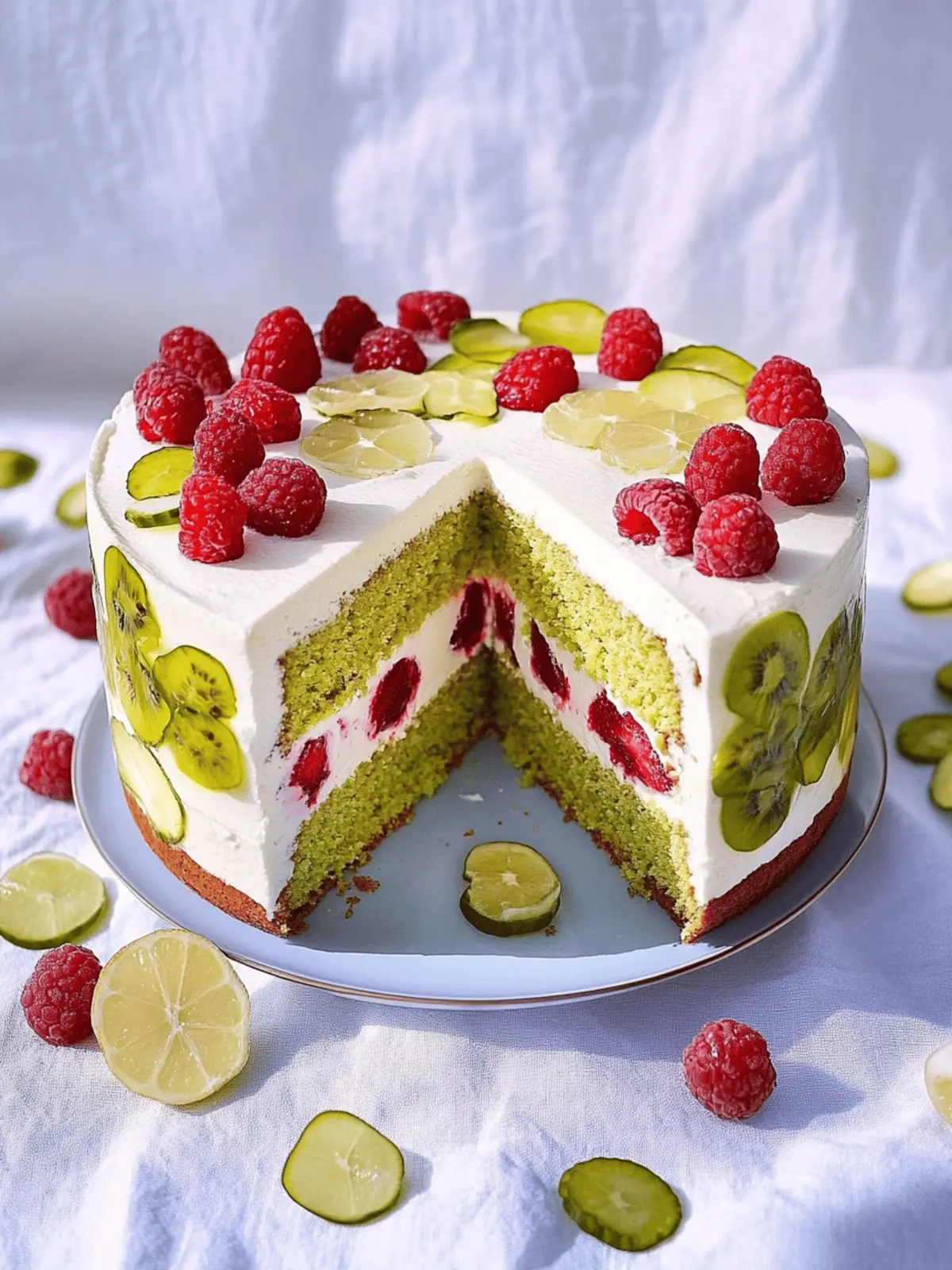 Feuchter Eierloser Pistazienkuchen für Naschkatzen