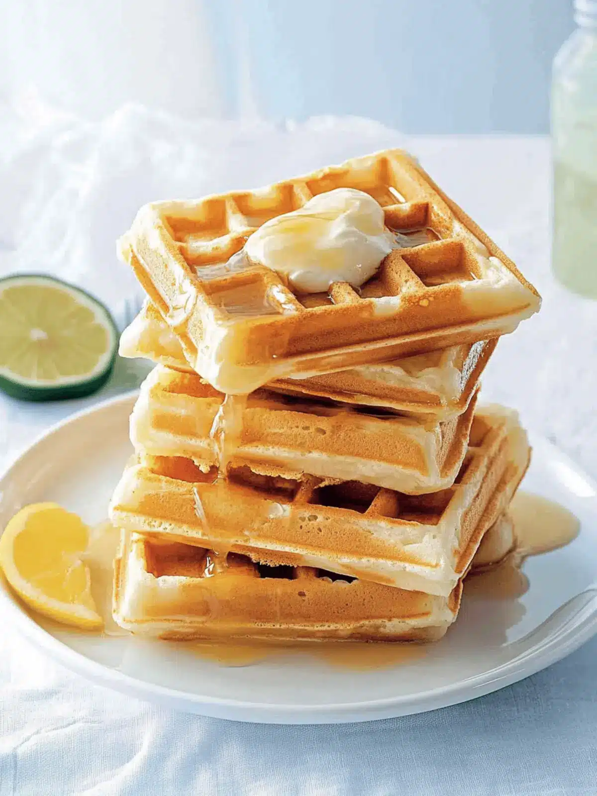 Buttermilch Waffeln