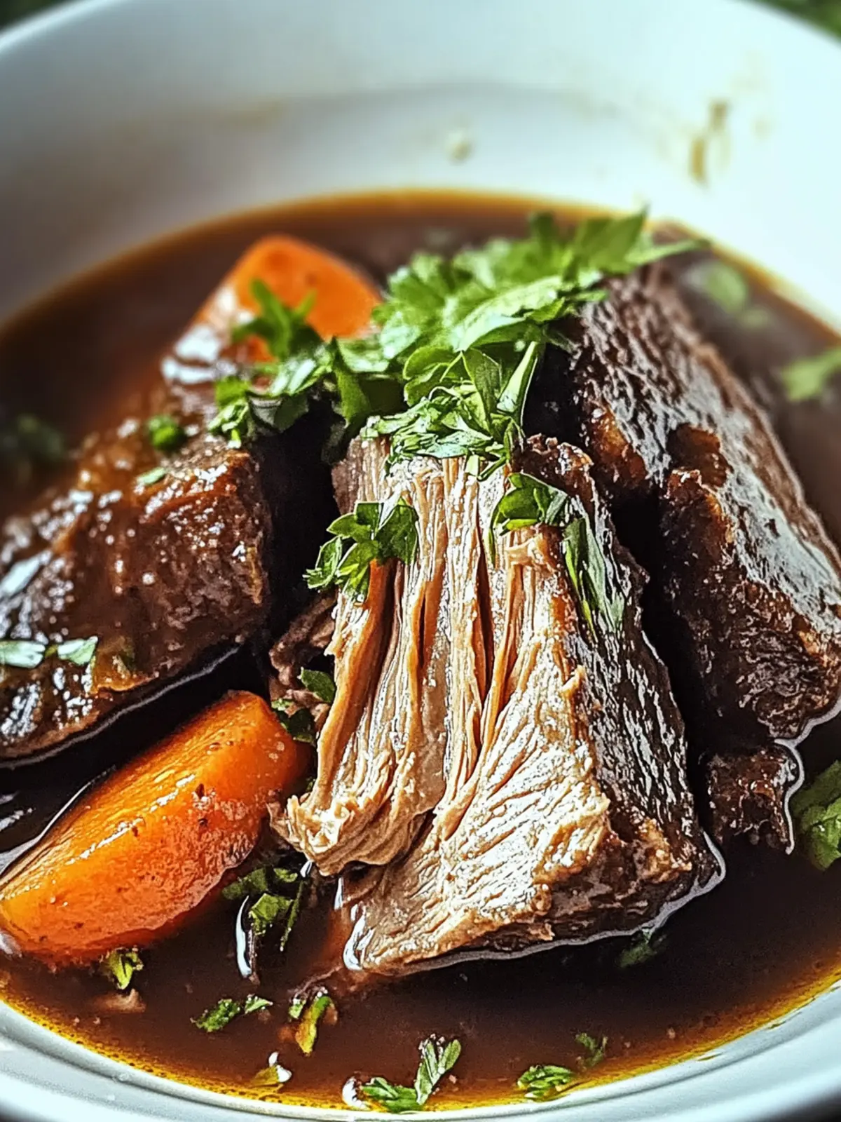 Red wine braised beef for your well-being